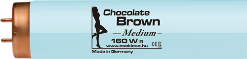 Chocolate Brown Medium szoláriumcső